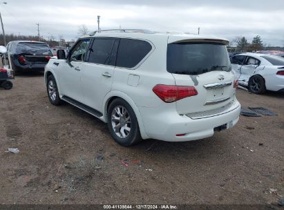 Lot #3045358317 2012 INFINITI QX56 8-PASSENGER