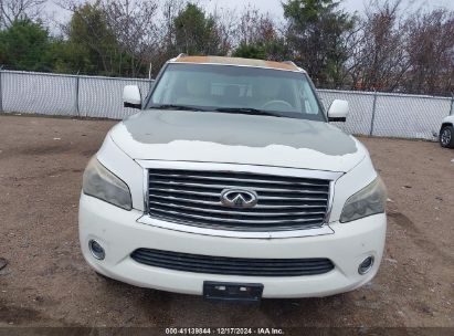 Lot #3045358317 2012 INFINITI QX56 8-PASSENGER