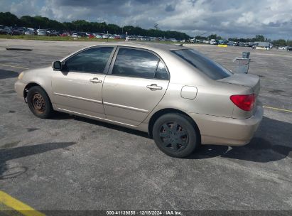 Lot #3034048680 2006 TOYOTA COROLLA LE