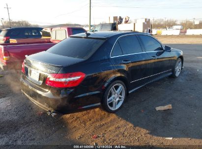 Lot #3050082153 2011 MERCEDES-BENZ E 550 4MATIC