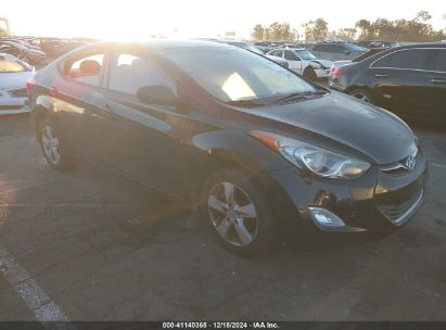 Lot #3035091242 2012 HYUNDAI ELANTRA GLS