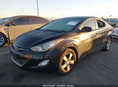 Lot #3035091242 2012 HYUNDAI ELANTRA GLS