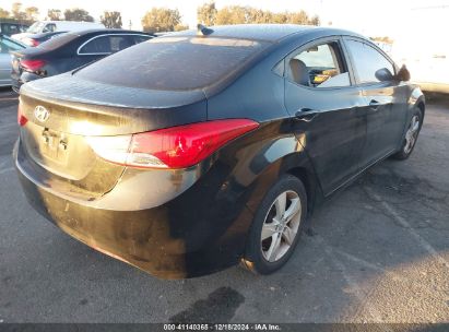 Lot #3035091242 2012 HYUNDAI ELANTRA GLS