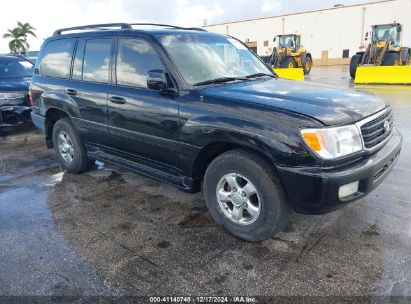 Lot #3034048655 2002 TOYOTA LAND CRUISER