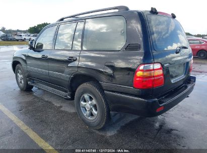 Lot #3034048655 2002 TOYOTA LAND CRUISER