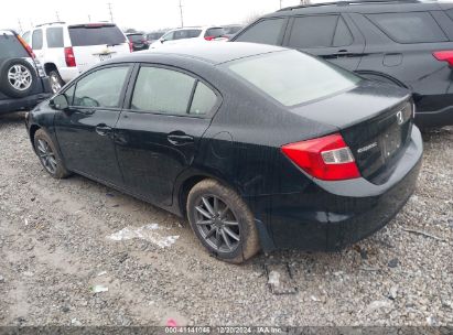 Lot #3056065533 2012 HONDA CIVIC SDN LX