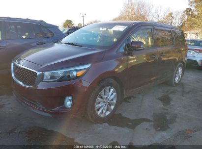 Lot #3050076674 2015 KIA SEDONA EX