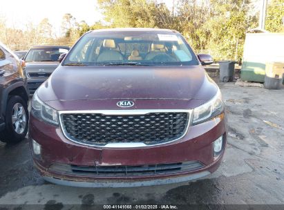 Lot #3050076674 2015 KIA SEDONA EX