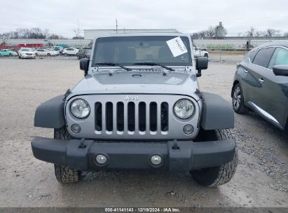 Lot #3051080925 2015 JEEP WRANGLER UNLIMITED SPORT