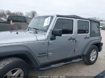 Lot #3051080925 2015 JEEP WRANGLER UNLIMITED SPORT