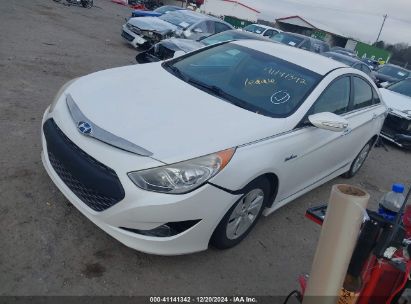 Lot #3037534475 2013 HYUNDAI SONATA HYBRID