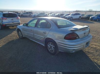 Lot #3035088366 2002 PONTIAC GRAND AM SE1