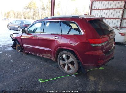 Lot #3046375264 2014 JEEP GRAND CHEROKEE OVERLAND