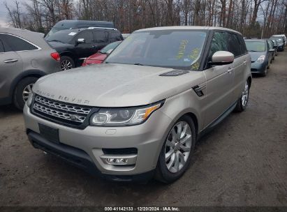 Lot #3037534460 2016 LAND ROVER RANGE ROVER SPORT 3.0L V6 SUPERCHARGED HSE