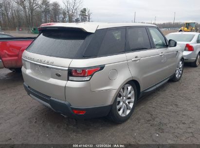 Lot #3037534460 2016 LAND ROVER RANGE ROVER SPORT 3.0L V6 SUPERCHARGED HSE