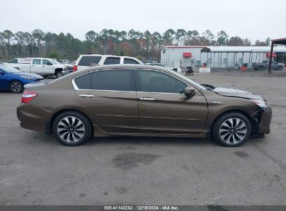 Lot #3052070430 2017 HONDA ACCORD HYBRID TOURING