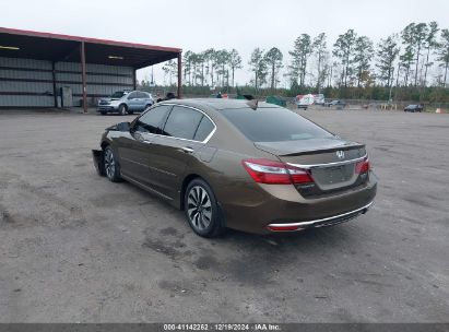 Lot #3052070430 2017 HONDA ACCORD HYBRID TOURING