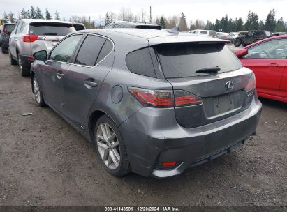 Lot #3050072685 2014 LEXUS CT 200H