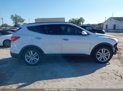 Lot #3056065699 2014 HYUNDAI SANTA FE SPORT 2.0L TURBO