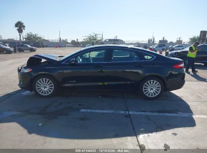 Lot #3050072665 2016 FORD FUSION HYBRID SE