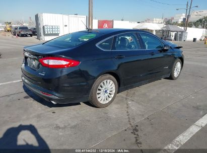 Lot #3050072665 2016 FORD FUSION HYBRID SE