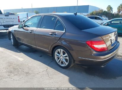 Lot #3047412069 2013 MERCEDES-BENZ C 250 LUXURY/SPORT