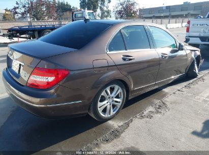 Lot #3047412069 2013 MERCEDES-BENZ C 250 LUXURY/SPORT