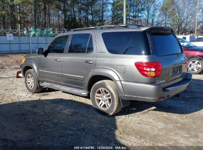 Lot #3034048603 2003 TOYOTA SEQUOIA LIMITED V8