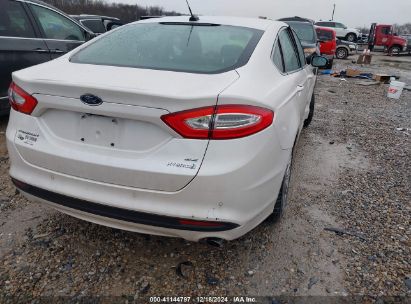 Lot #3056065688 2014 FORD FUSION HYBRID SE