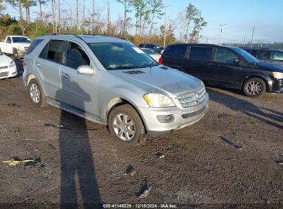 Lot #3042563731 2007 MERCEDES-BENZ ML 350 4MATIC