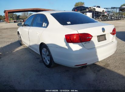 Lot #3046796601 2013 VOLKSWAGEN JETTA 2.5L SE