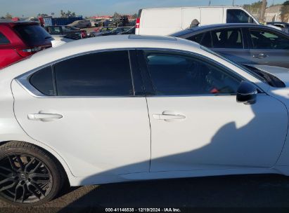 Lot #3051486983 2021 LEXUS IS 350 F SPORT