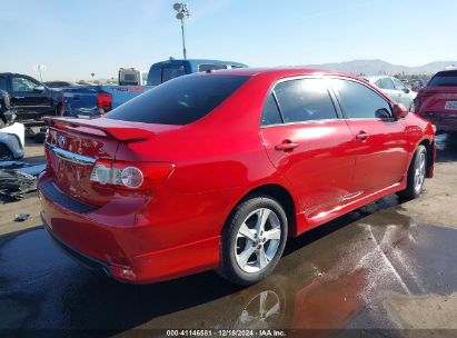 Lot #3053065678 2012 TOYOTA COROLLA S