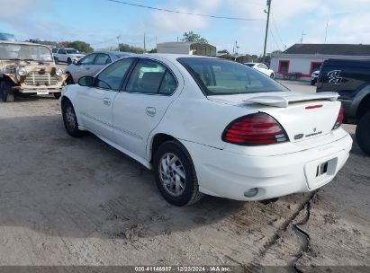 Lot #3046375209 2003 PONTIAC GRAND AM SE1