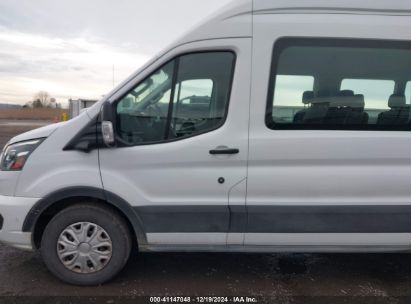 Lot #3035091200 2023 FORD TRANSIT-350 PASSENGER VAN XLT