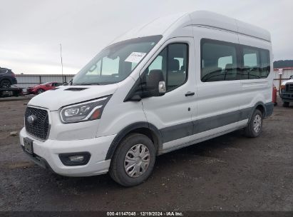 Lot #3035091200 2023 FORD TRANSIT-350 PASSENGER VAN XLT