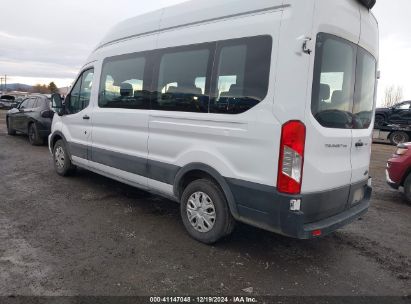 Lot #3035091200 2023 FORD TRANSIT-350 PASSENGER VAN XLT