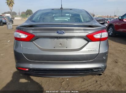 Lot #3056477238 2014 FORD FUSION HYBRID TITANIUM