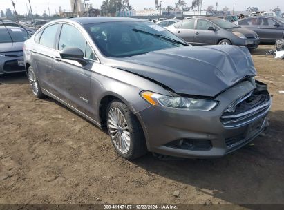 Lot #3056477238 2014 FORD FUSION HYBRID TITANIUM