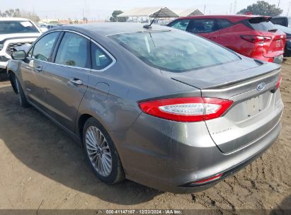 Lot #3056477238 2014 FORD FUSION HYBRID TITANIUM