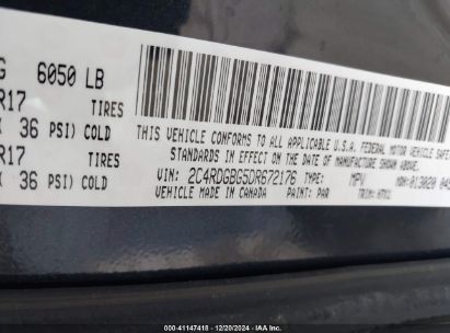 Lot #3058074232 2013 DODGE GRAND CARAVAN SE