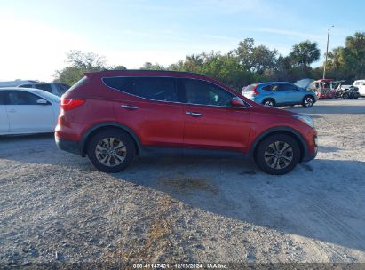 Lot #3051091392 2014 HYUNDAI SANTA FE SPORT 2.4L