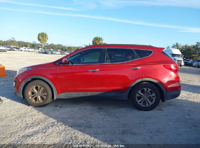 Lot #3051091392 2014 HYUNDAI SANTA FE SPORT 2.4L