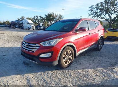 Lot #3051091392 2014 HYUNDAI SANTA FE SPORT 2.4L