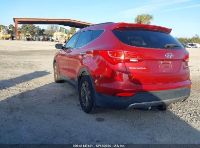 Lot #3051091392 2014 HYUNDAI SANTA FE SPORT 2.4L