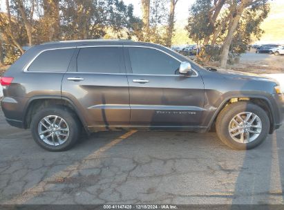 Lot #3050480840 2017 JEEP GRAND CHEROKEE LIMITED 4X2