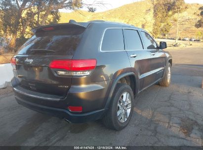 Lot #3050480840 2017 JEEP GRAND CHEROKEE LIMITED 4X2