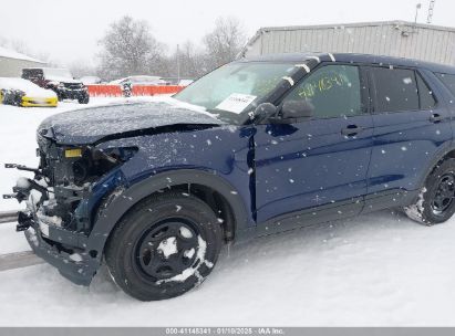 Lot #3051091376 2022 FORD POLICE INTERCEPTOR UTILITY