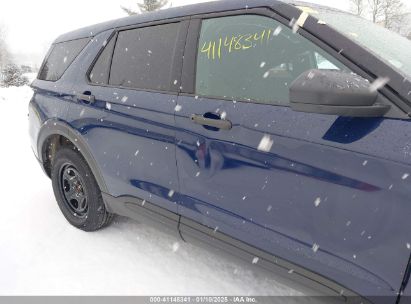 Lot #3051091376 2022 FORD POLICE INTERCEPTOR UTILITY