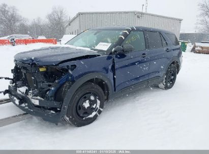 Lot #3051091376 2022 FORD POLICE INTERCEPTOR UTILITY